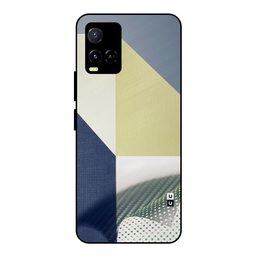 Paper Art Metal Back Case for Vivo Y21T