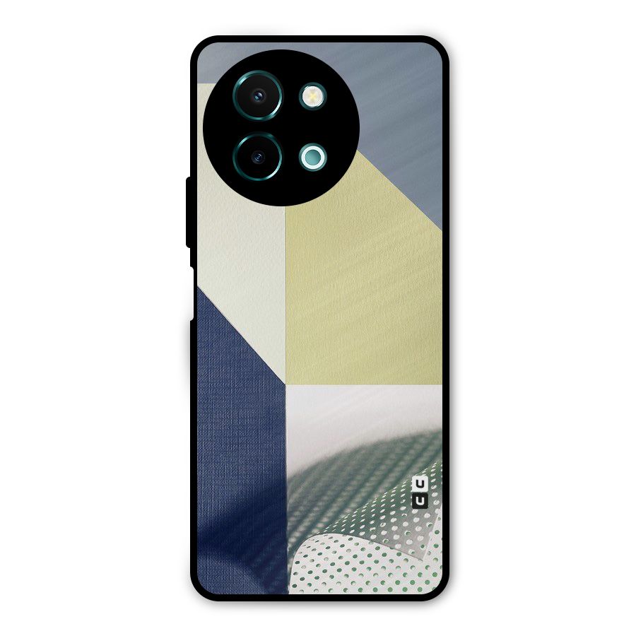 Paper Art Metal Back Case for Vivo Y58