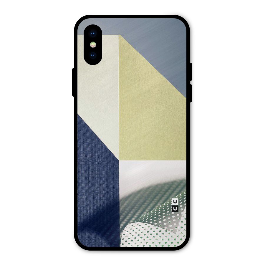 Paper Art Metal Back Case for iPhone X