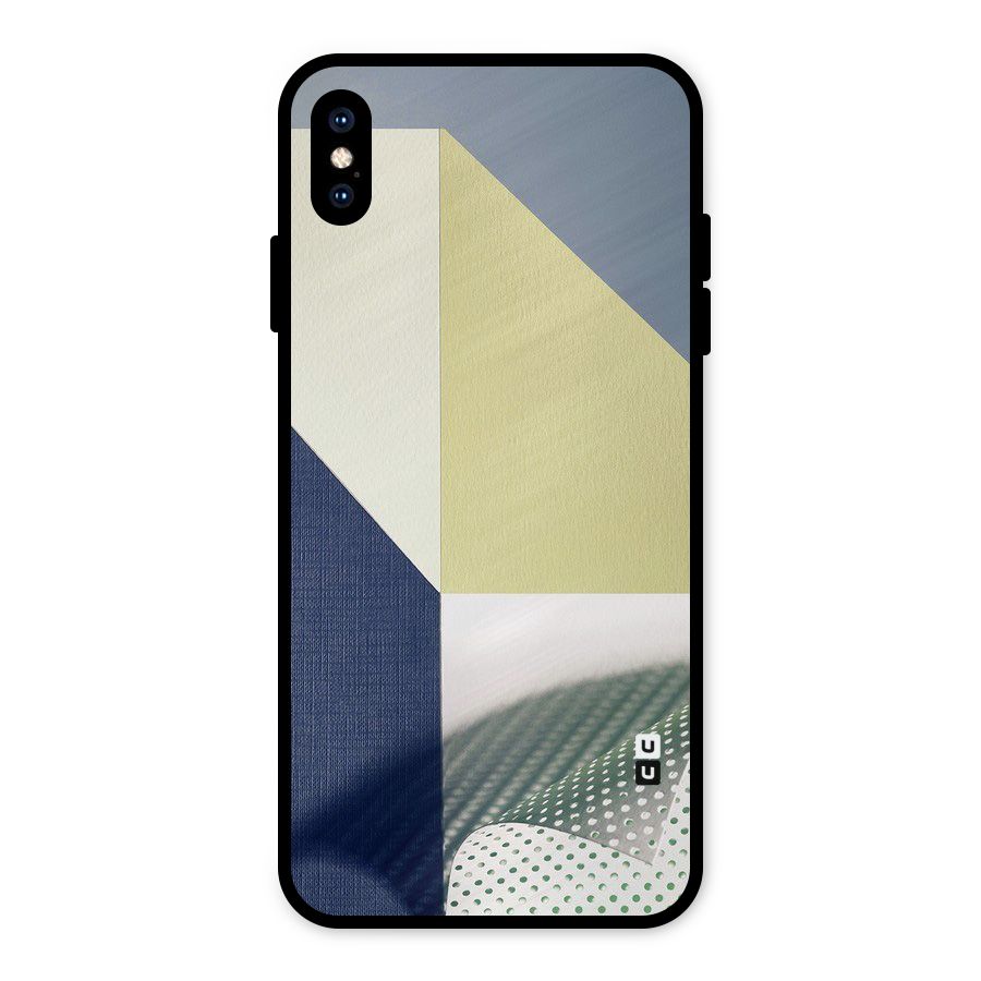 Paper Art Metal Back Case for iPhone XS Max