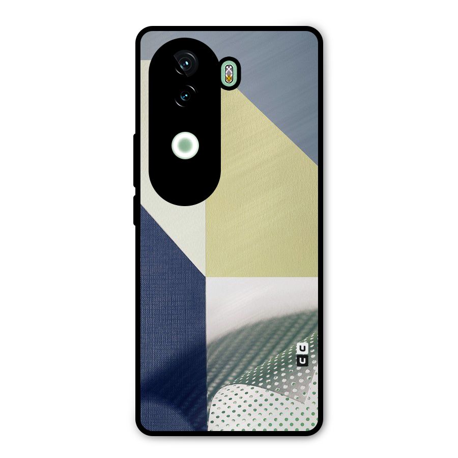 Paper Art Metal Back Case for iQOO Z9s