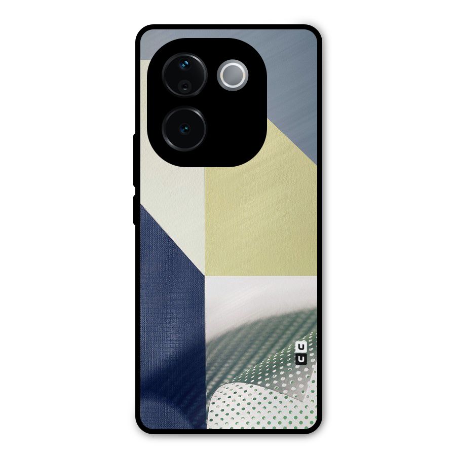 Paper Art Metal Back Case for iQOO Z9s Pro