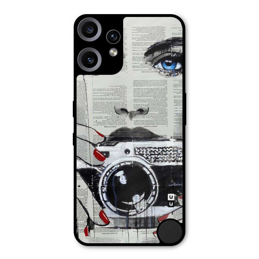 Paper Face Beauty Metal Back Case for Nothing CMF Phone 2 Pro