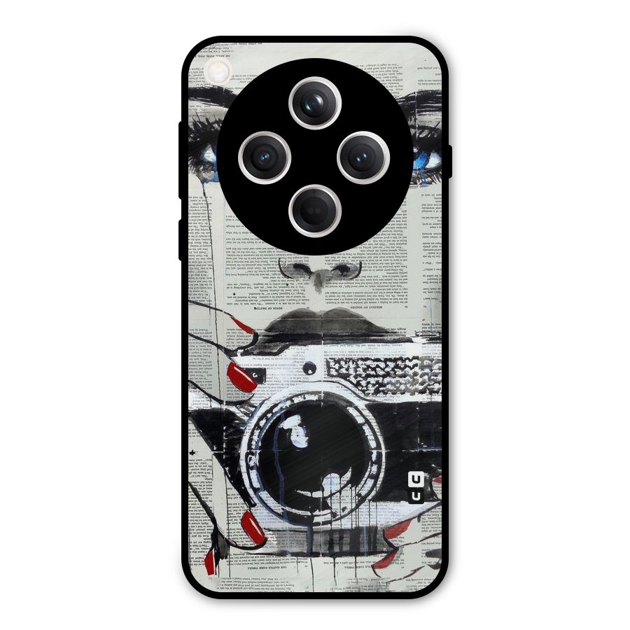 Paper Face Beauty Metal Back Case for Oppo Find X8
