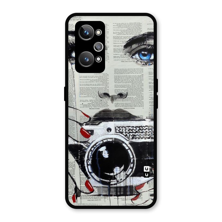 Paper Face Beauty Metal Back Case for Realme GT Neo2
