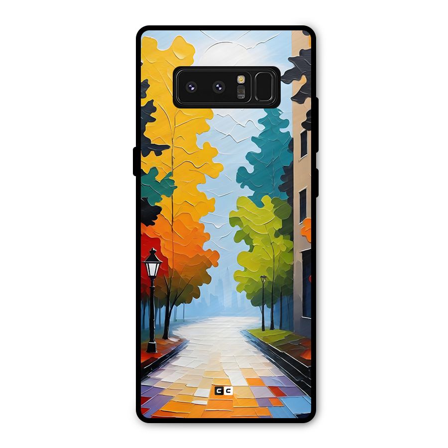 Paper Street Metal Back Case for Galaxy Note 8