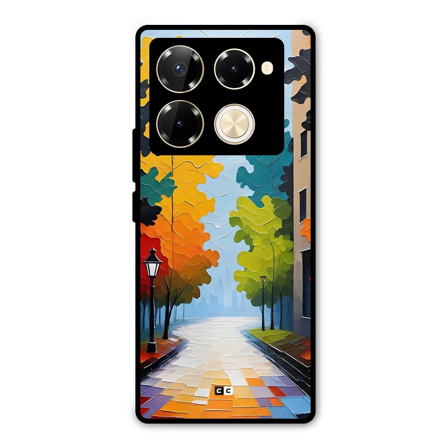 Paper Street Metal Back Case for Infinix Note 40 Pro
