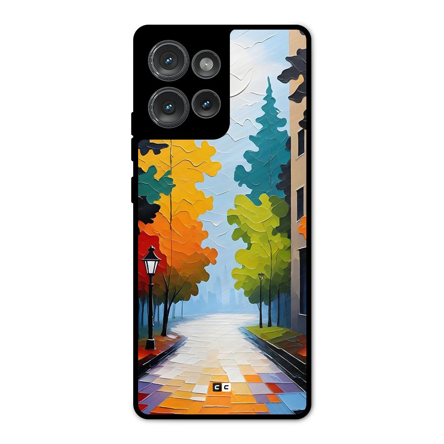 Paper Street Metal Back Case for Motorola Edge 50