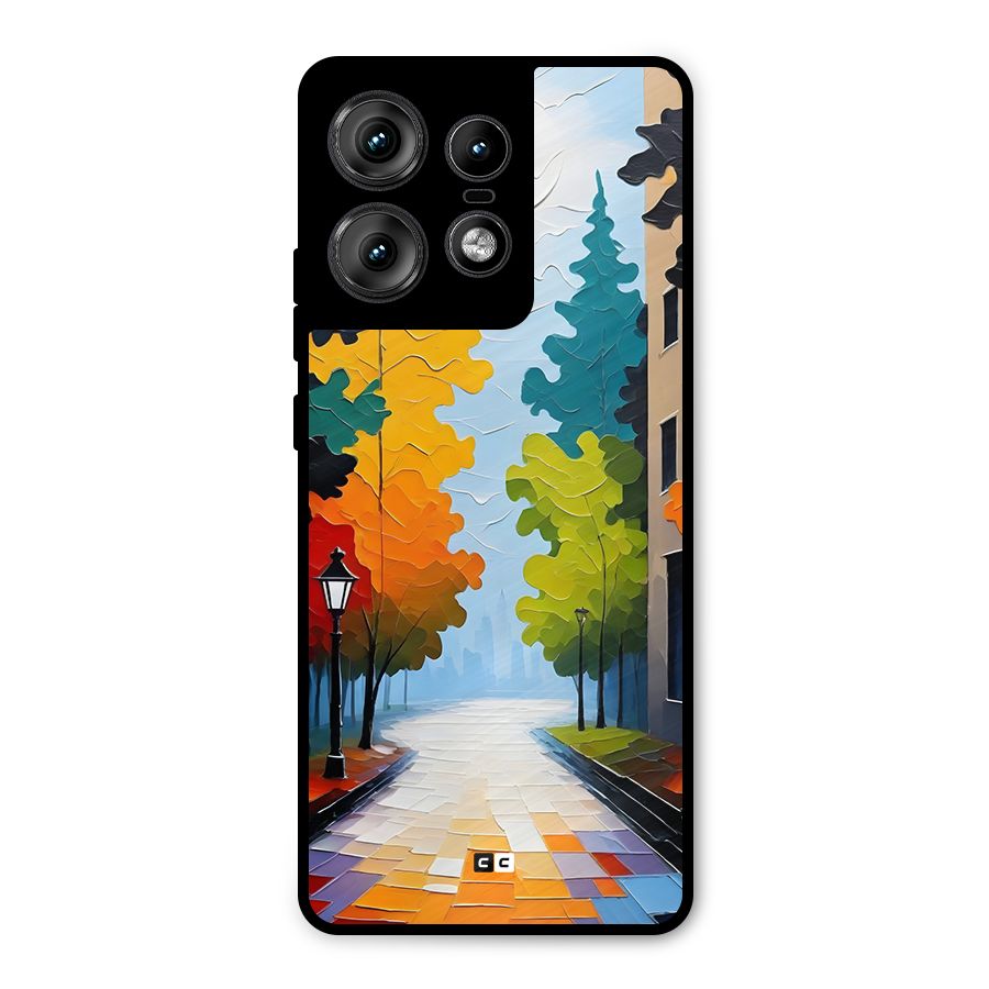 Paper Street Metal Back Case for Motorola Edge 50 Pro