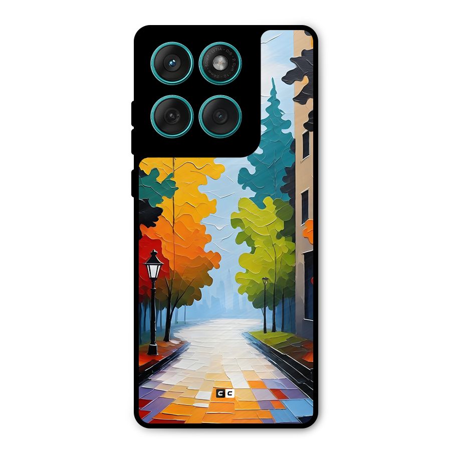 Paper Street Metal Back Case for Motorola Edge 60 Fusion