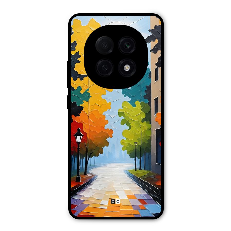 Paper Street Metal Back Case for Oppo F29 Pro