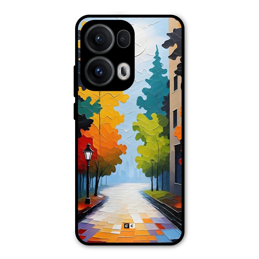 Paper Street Metal Back Case for Oppo Reno13 Pro