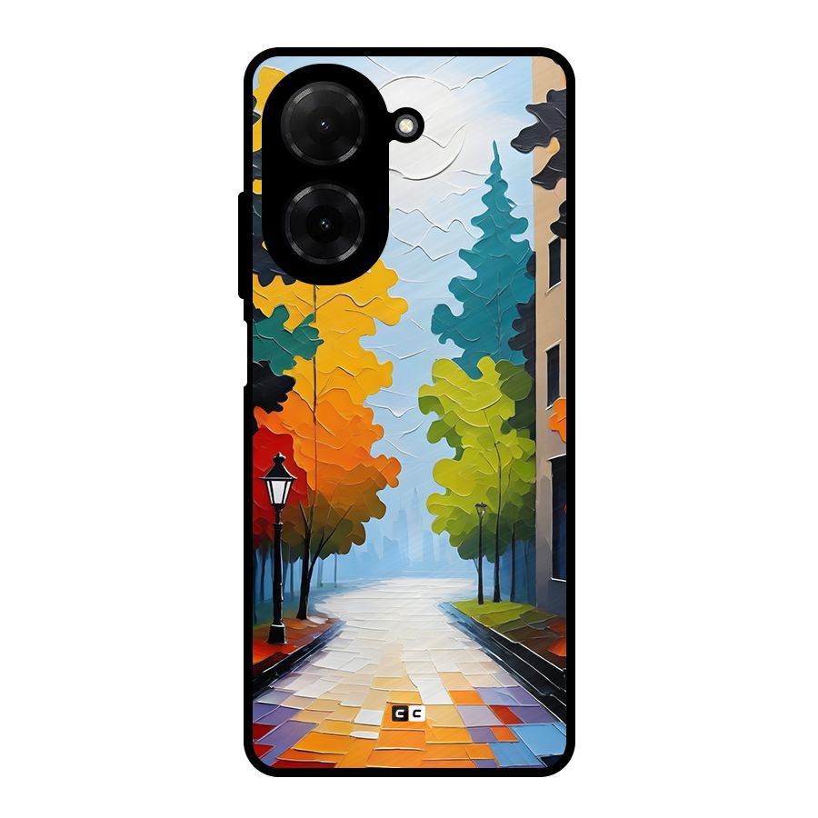 Paper Street Metal Back Case for Redmi A5 4G