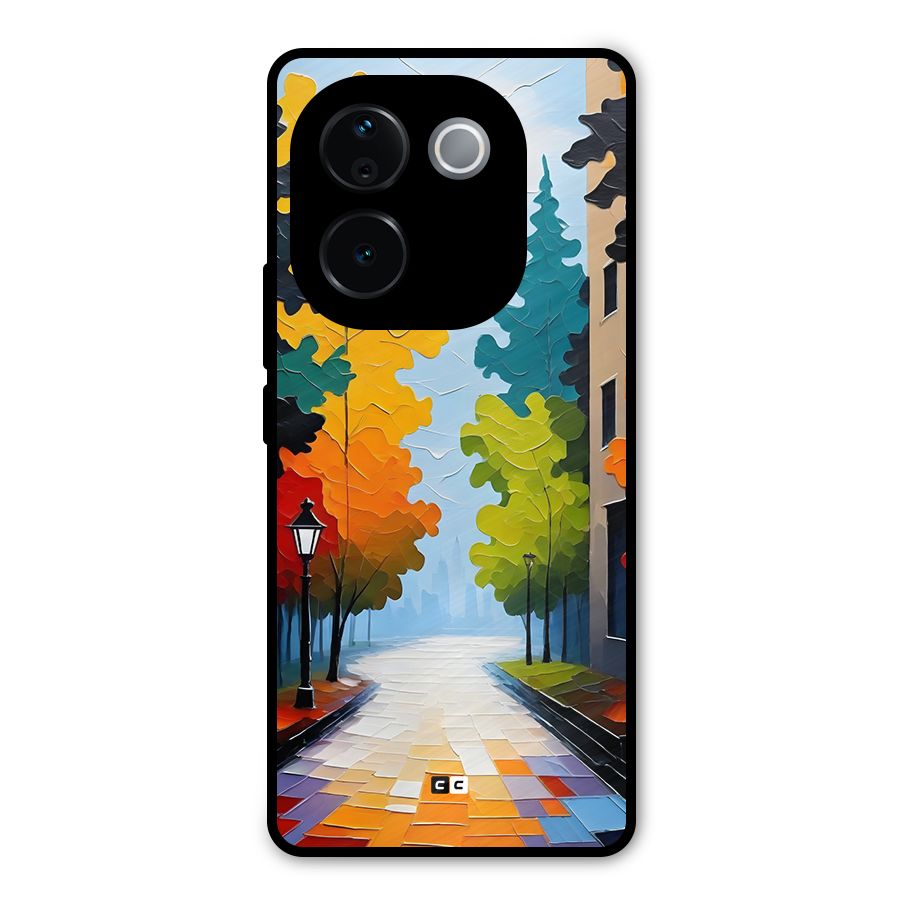 Paper Street Metal Back Case for Vivo T3 Pro