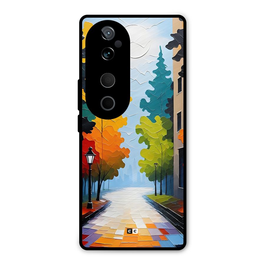 Paper Street Metal Back Case for Vivo T3 Ultra