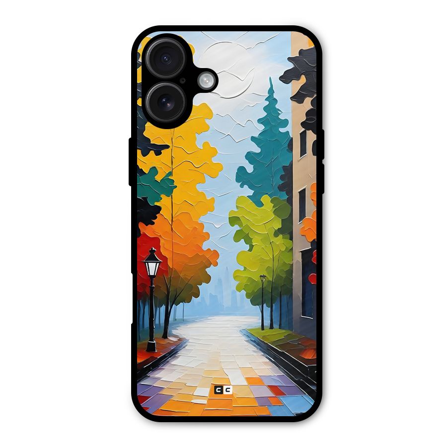 Paper Street Metal Back Case for iPhone 16 Plus