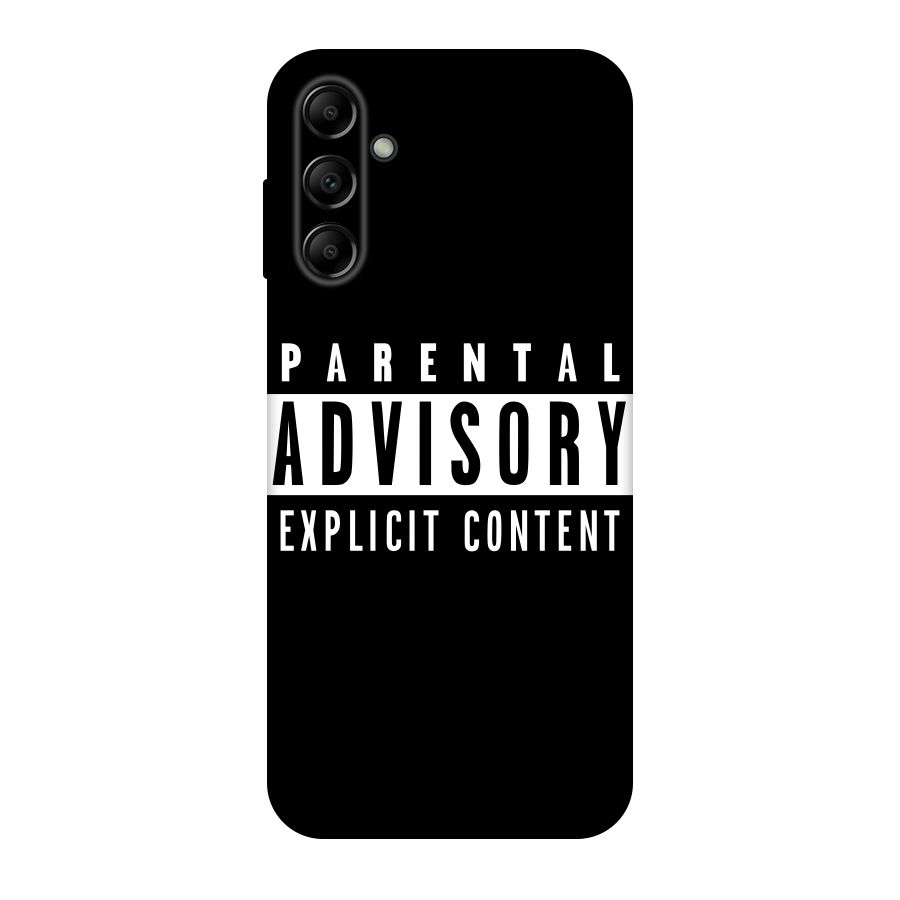 Parental Advisory Label Original Polycarbonate Back Case for Galaxy A14 5G