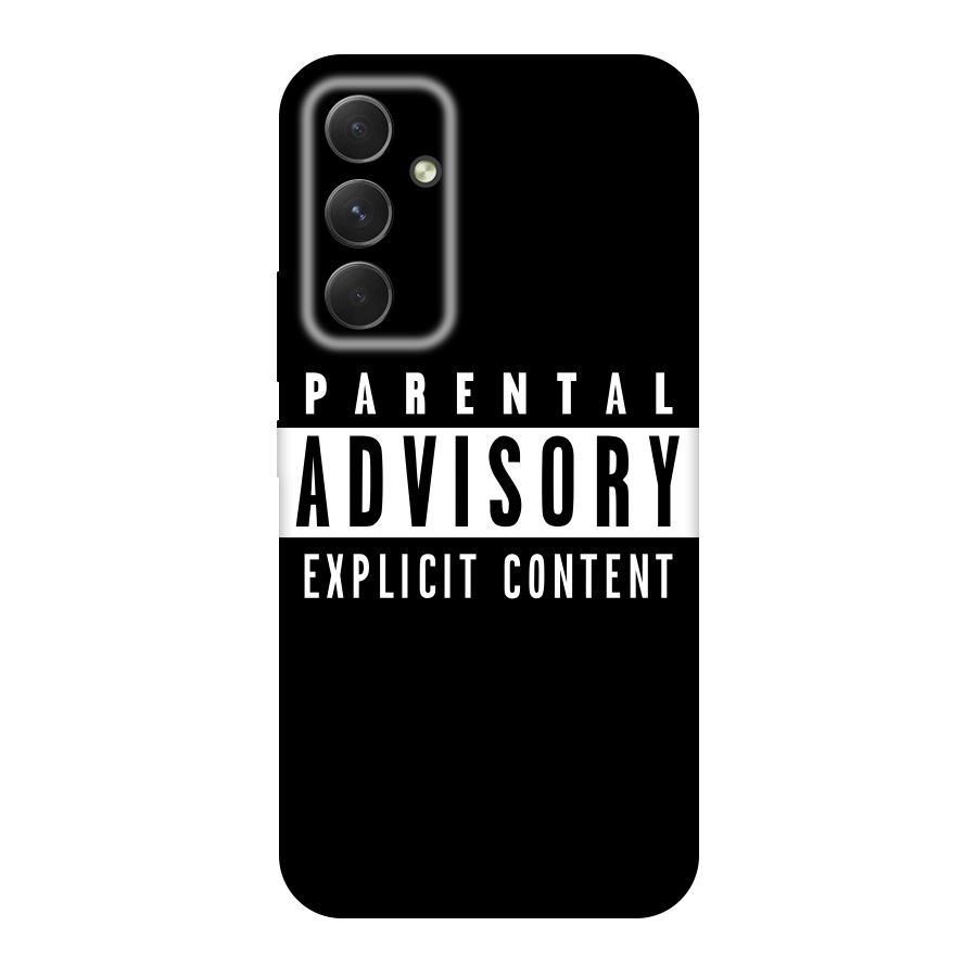 Parental Advisory Label Original Polycarbonate Back Case for Galaxy A54