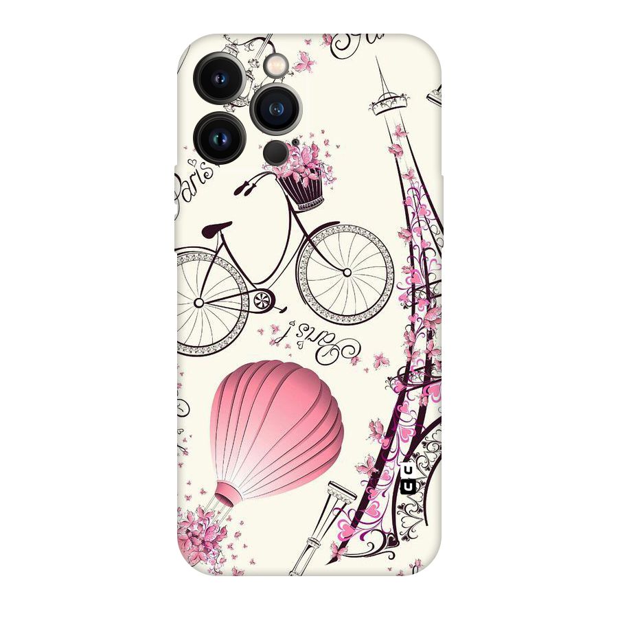 Paris Clipart Original Polycarbonate Back Case for iPhone 13 Pro Max