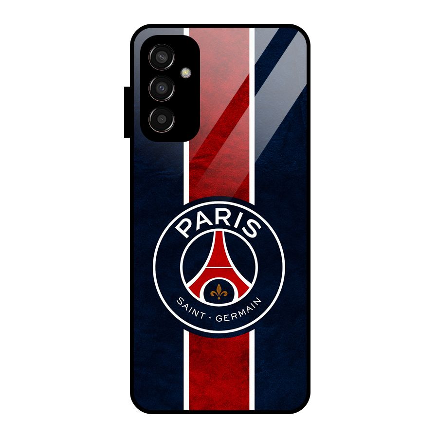 Paris Saint Germain Football Club Glass Back Case for Galaxy F13