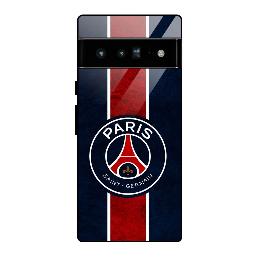 Paris Saint Germain Football Club Glass Back Case for Google Pixel 6 Pro