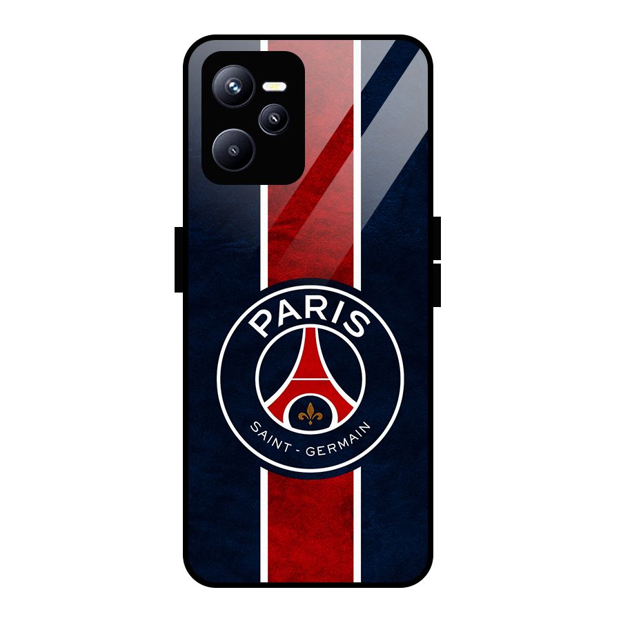 Paris Saint Germain Football Club Glass Back Case for Realme C35