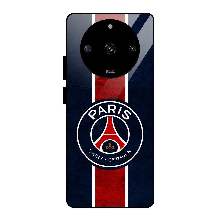 Paris Saint Germain Football Club Glass Back Case for Realme Narzo 60 5G