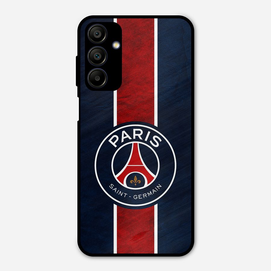 Paris Saint Germain Football Club Metal Back Case for Galaxy A15 5G