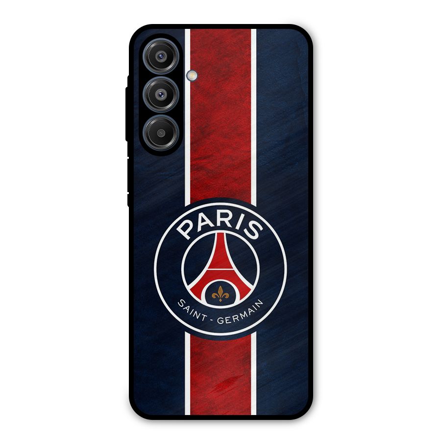 Paris Saint Germain Football Club Metal Back Case for Galaxy A16 5G