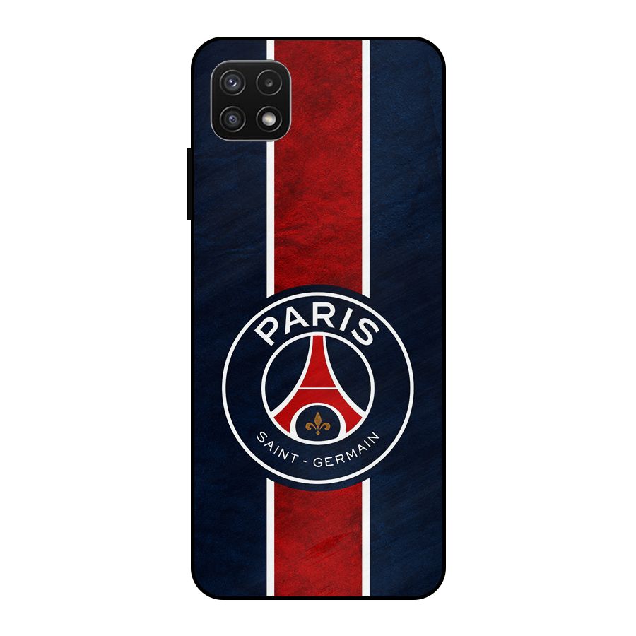 Paris Saint Germain Football Club Metal Back Case for Galaxy A22 5G