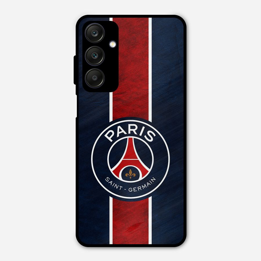 Paris Saint Germain Football Club Metal Back Case for Galaxy A25 5G
