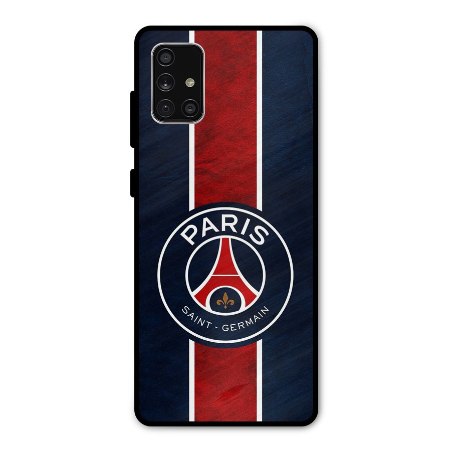 Paris Saint Germain Football Club Metal Back Case for Galaxy A71