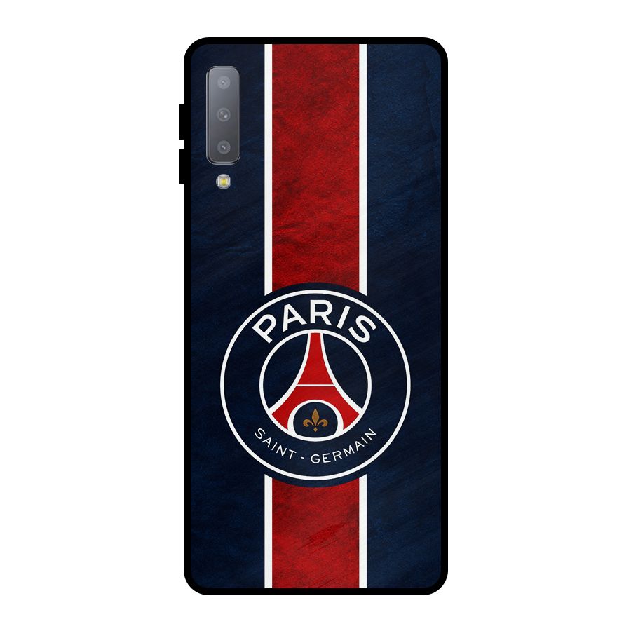 Paris Saint Germain Football Club Metal Back Case for Galaxy A7 (2018)