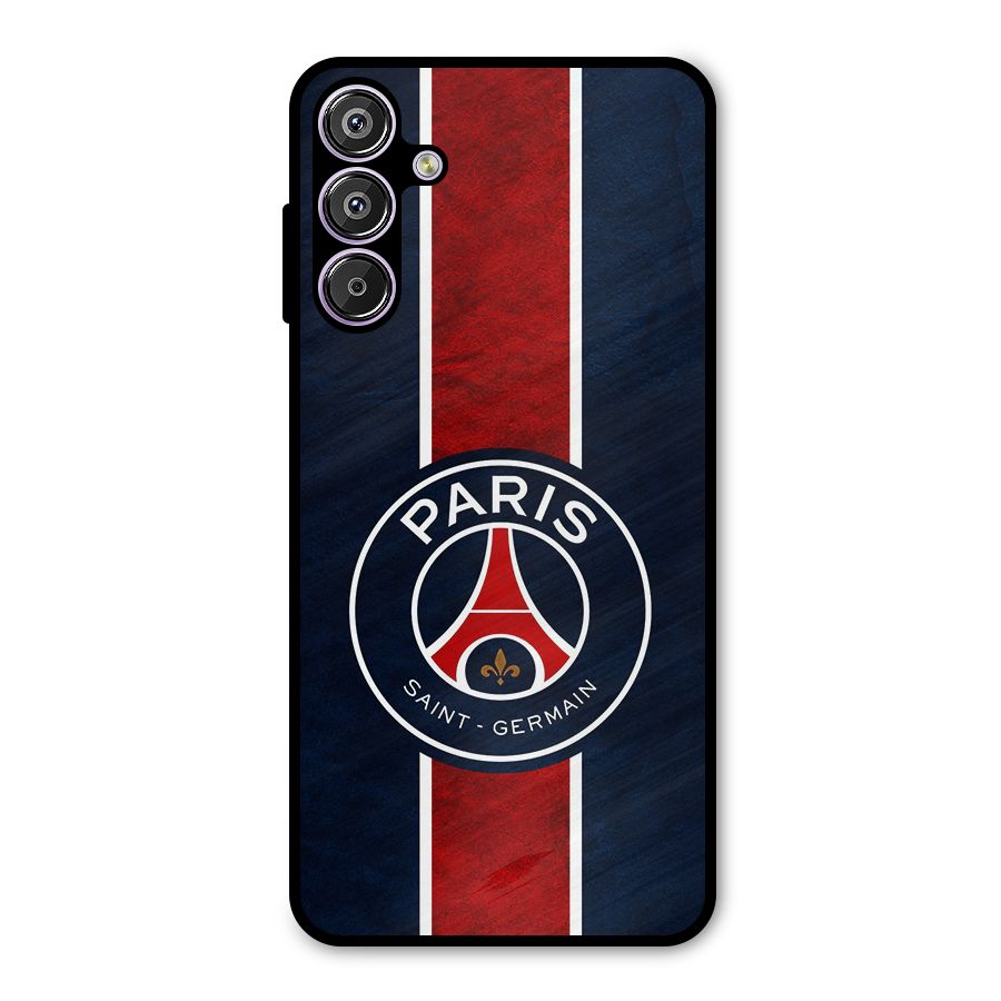 Paris Saint Germain Football Club Metal Back Case for Galaxy F15