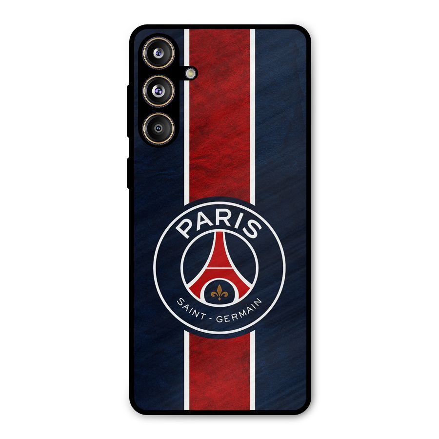 Paris Saint Germain Football Club Metal Back Case for Galaxy F55