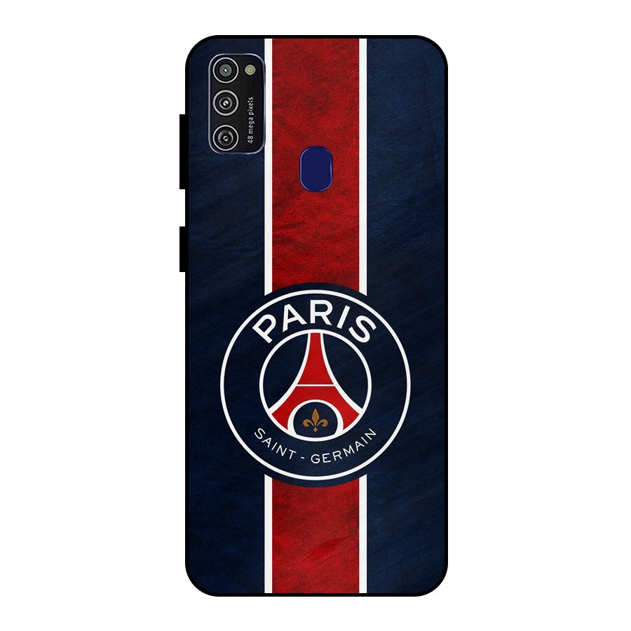 Paris Saint Germain Football Club Metal Back Case for Galaxy M21