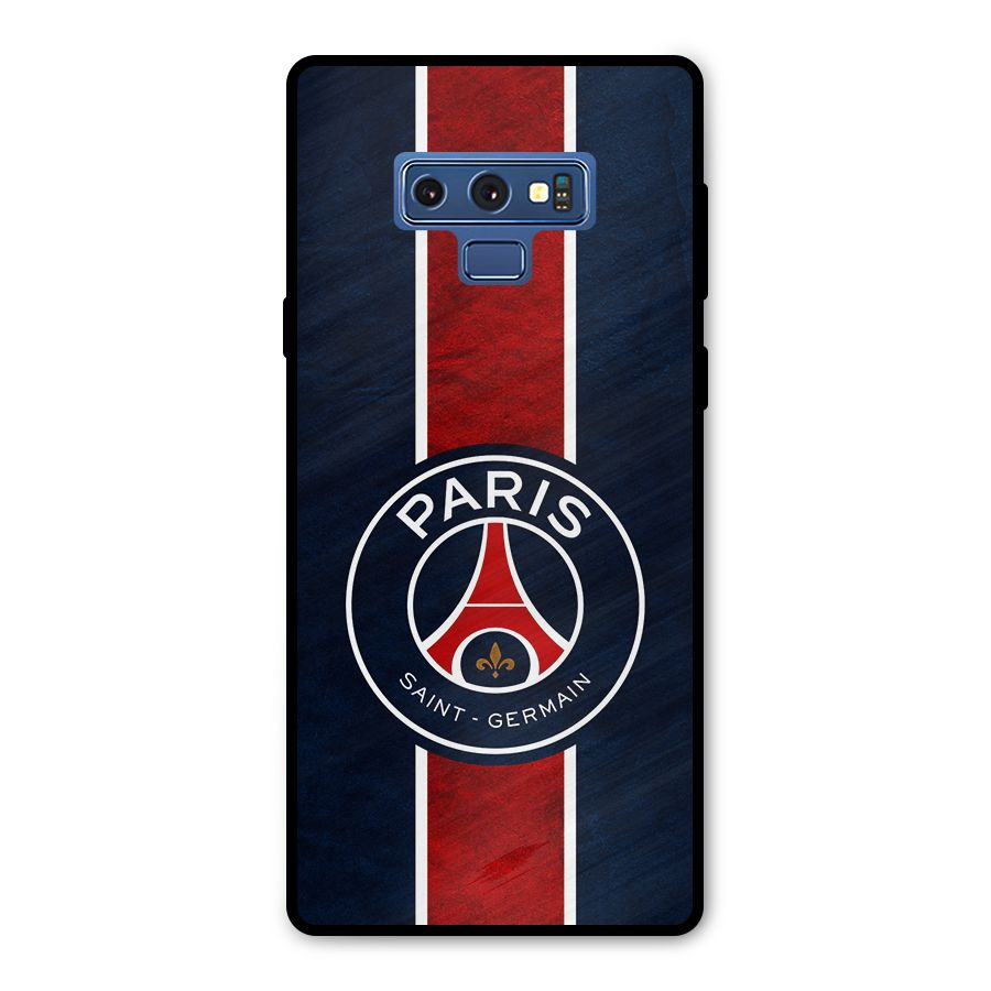 Paris Saint Germain Football Club Metal Back Case for Galaxy Note 9
