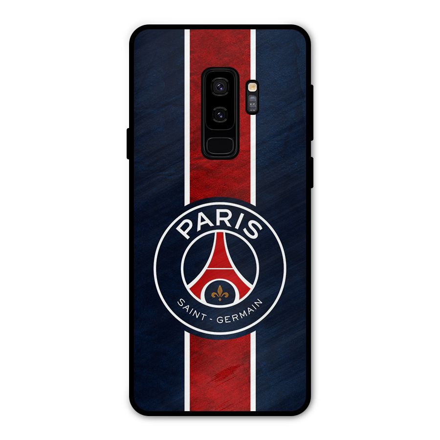 Paris Saint Germain Football Club Metal Back Case for Galaxy S9 Plus