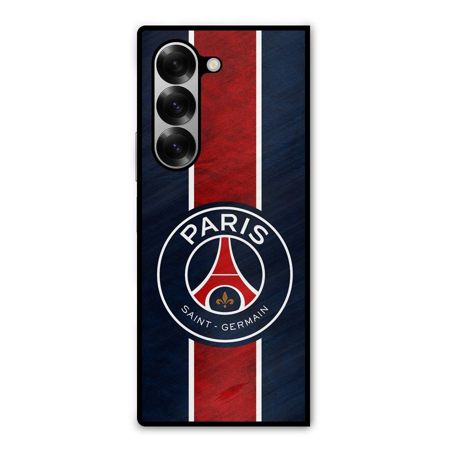 Paris Saint Germain Football Club Metal Back Case for Galaxy Z Fold6