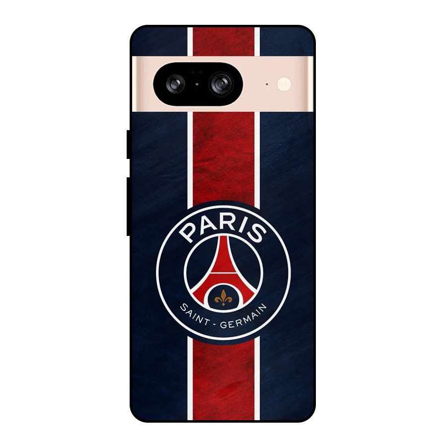 Paris Saint Germain Football Club Metal Back Case for Google Pixel 8
