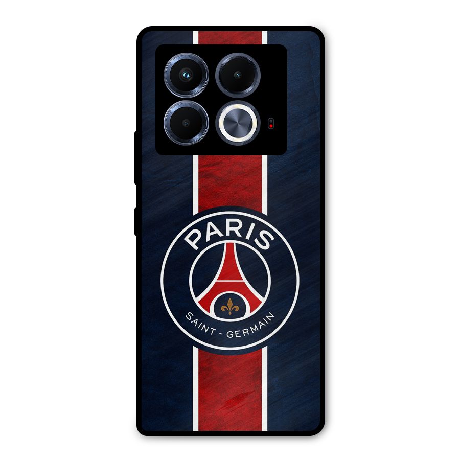 Paris Saint Germain Football Club Metal Back Case for Infinix Note 40 5G