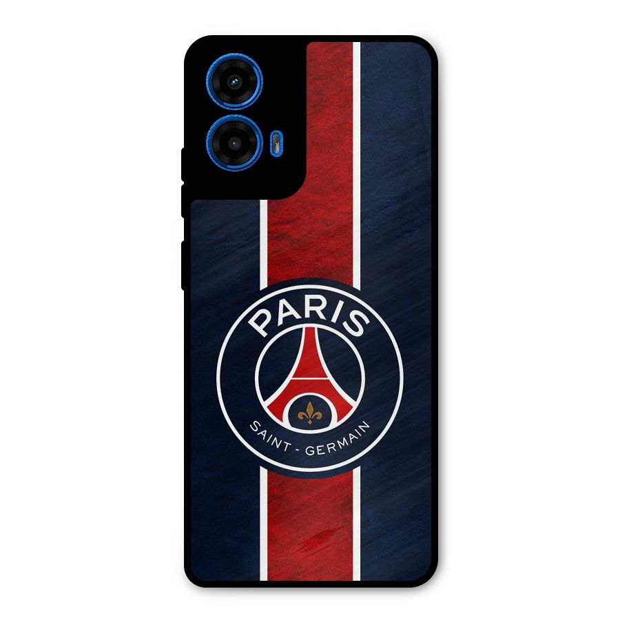 Paris Saint Germain Football Club Metal Back Case for Moto G45