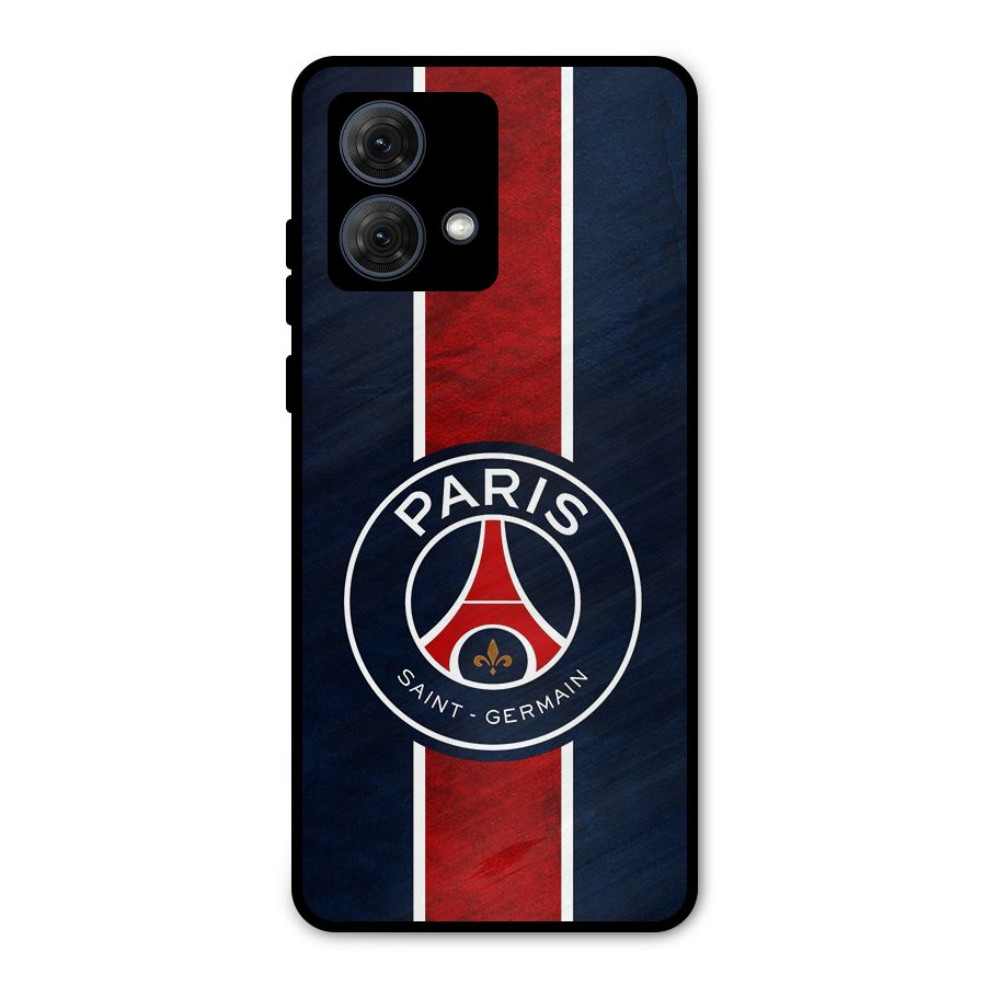 Paris Saint Germain Football Club Metal Back Case for Moto G84