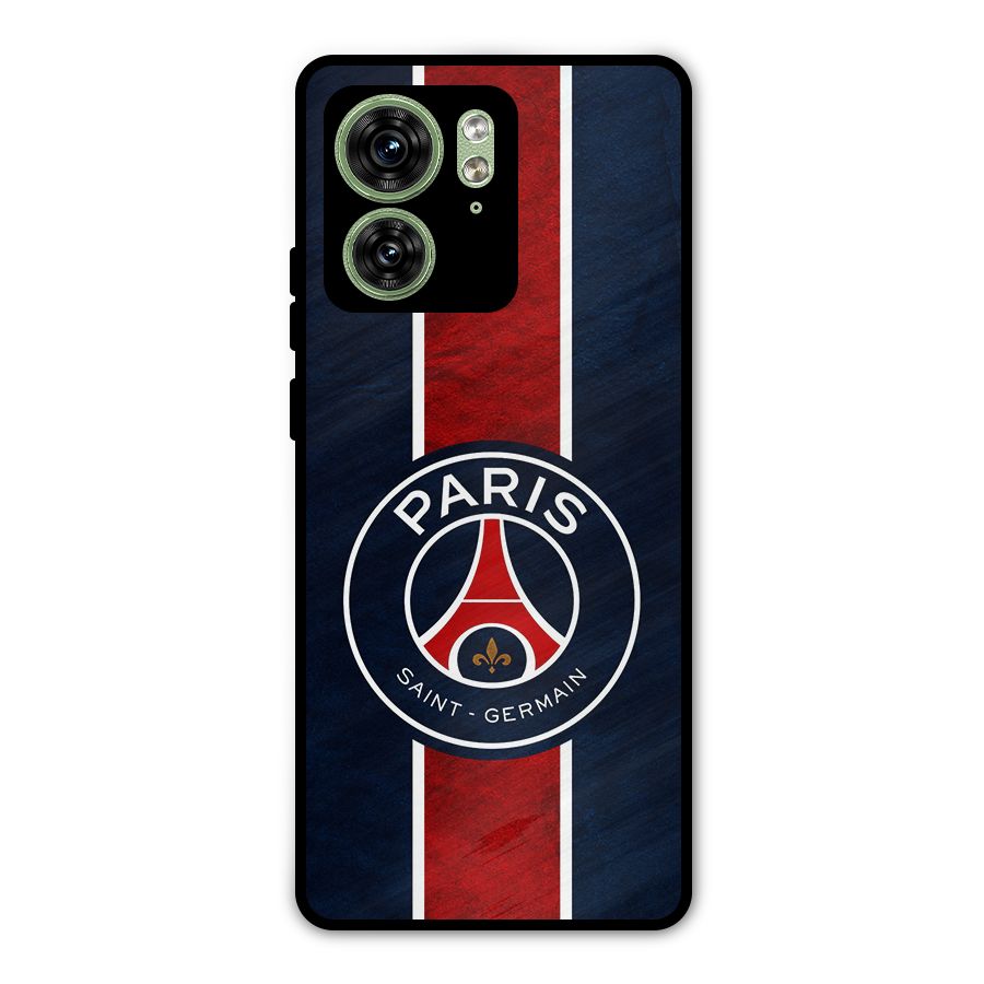 Paris Saint Germain Football Club Metal Back Case for Motorola Edge 40 5G