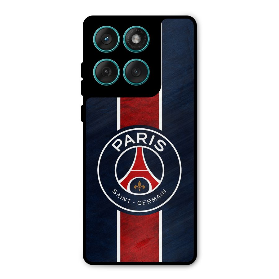 Paris Saint Germain Football Club Metal Back Case for Motorola Edge 60