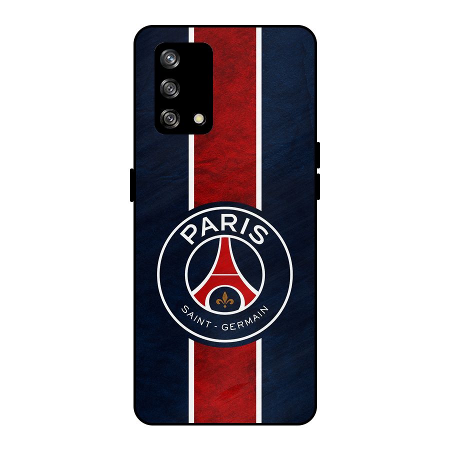 Paris Saint Germain Football Club Metal Back Case for Oppo F19