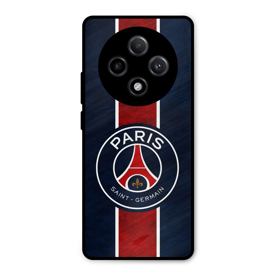 Paris Saint Germain Football Club Metal Back Case for Oppo F27 Pro Plus