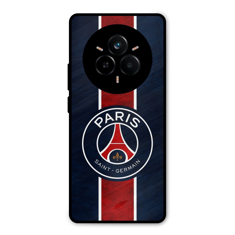 Paris Saint Germain Football Club Metal Back Case for Realme 14 Pro