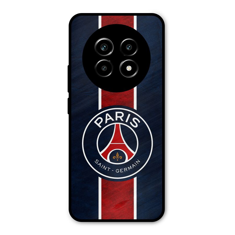 Paris Saint Germain Football Club Metal Back Case for Realme 14 Pro Lite