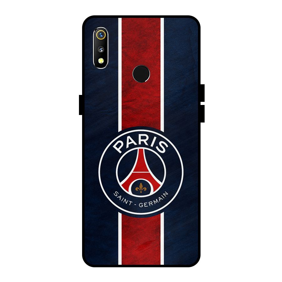 Paris Saint Germain Football Club Metal Back Case for Realme 3i